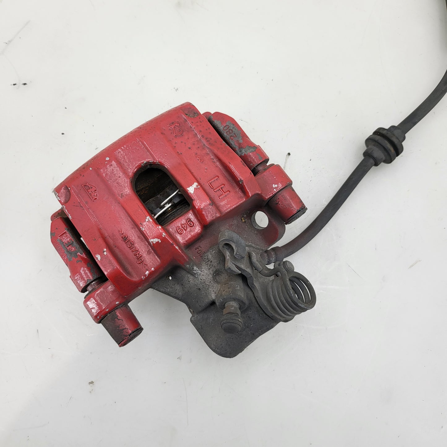 Mazdaspeed 3 gen 1 07-09 OEM driver rear caliper red