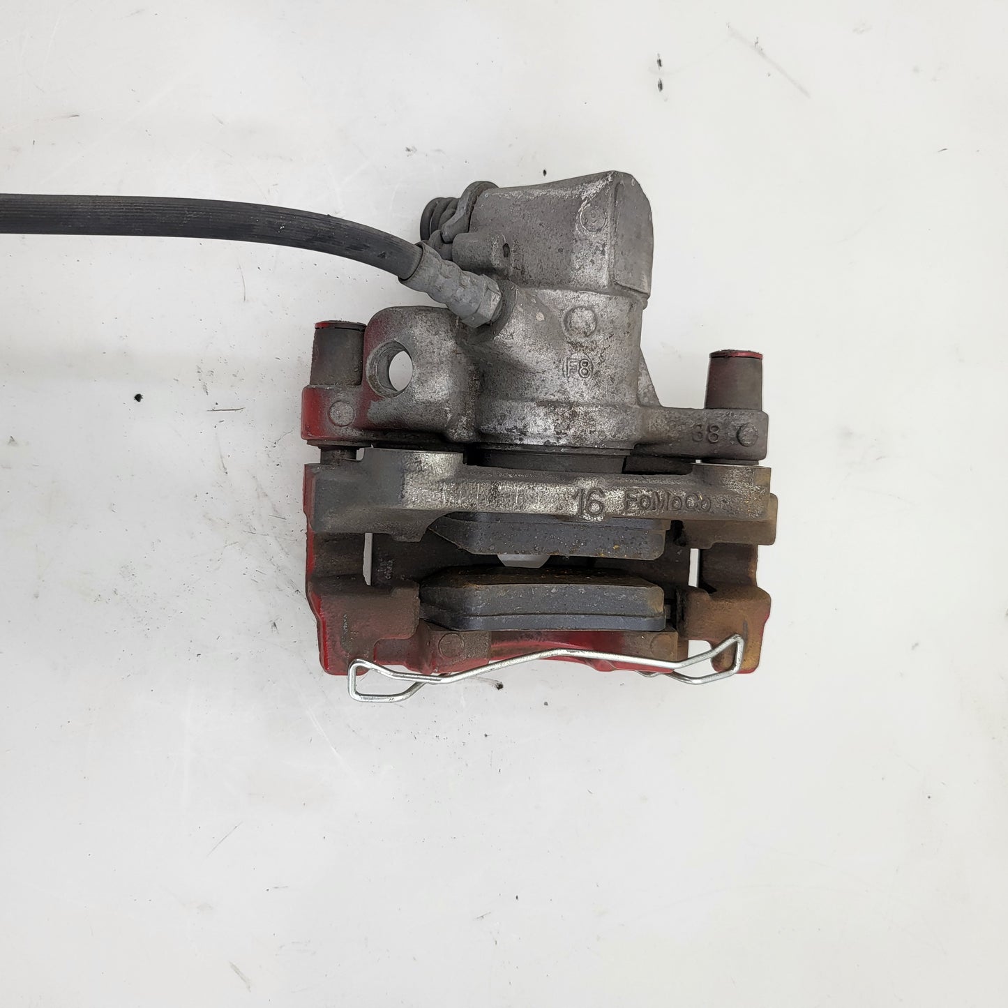 Mazdaspeed 3 gen 1 07-09 OEM passenger rear caliper red