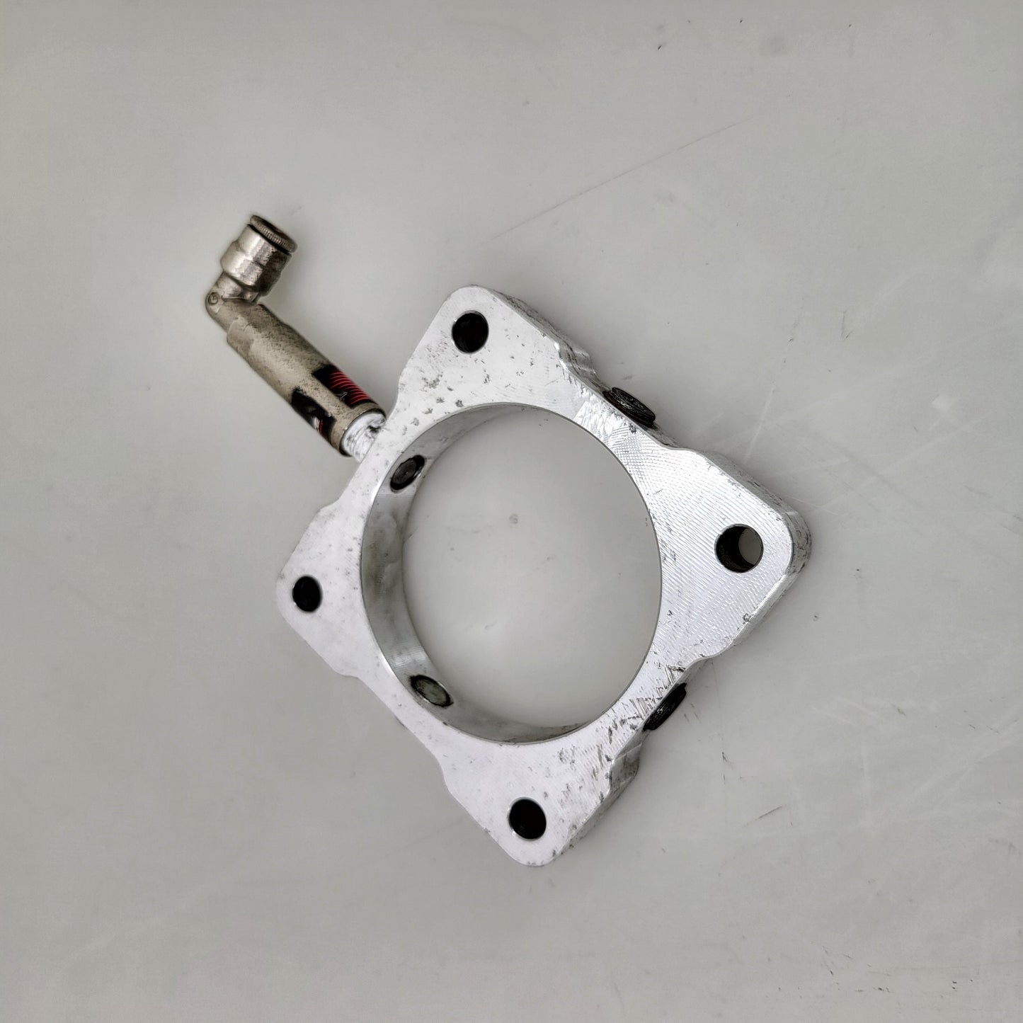 Mazdaspeed 3, 6, CX7 Aftermarket throttle body spacer and methanol injection nozzle