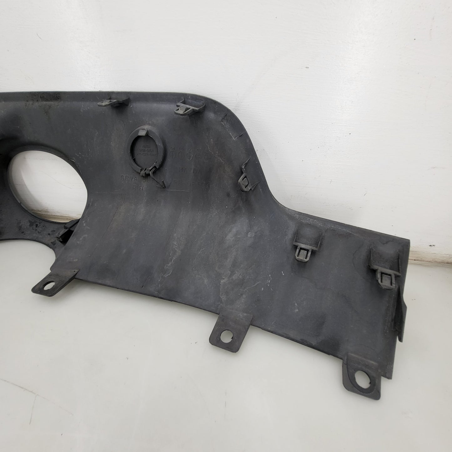 Mazdaspeed 6 OEM exhaust shrouds, painted *Titanium grey*