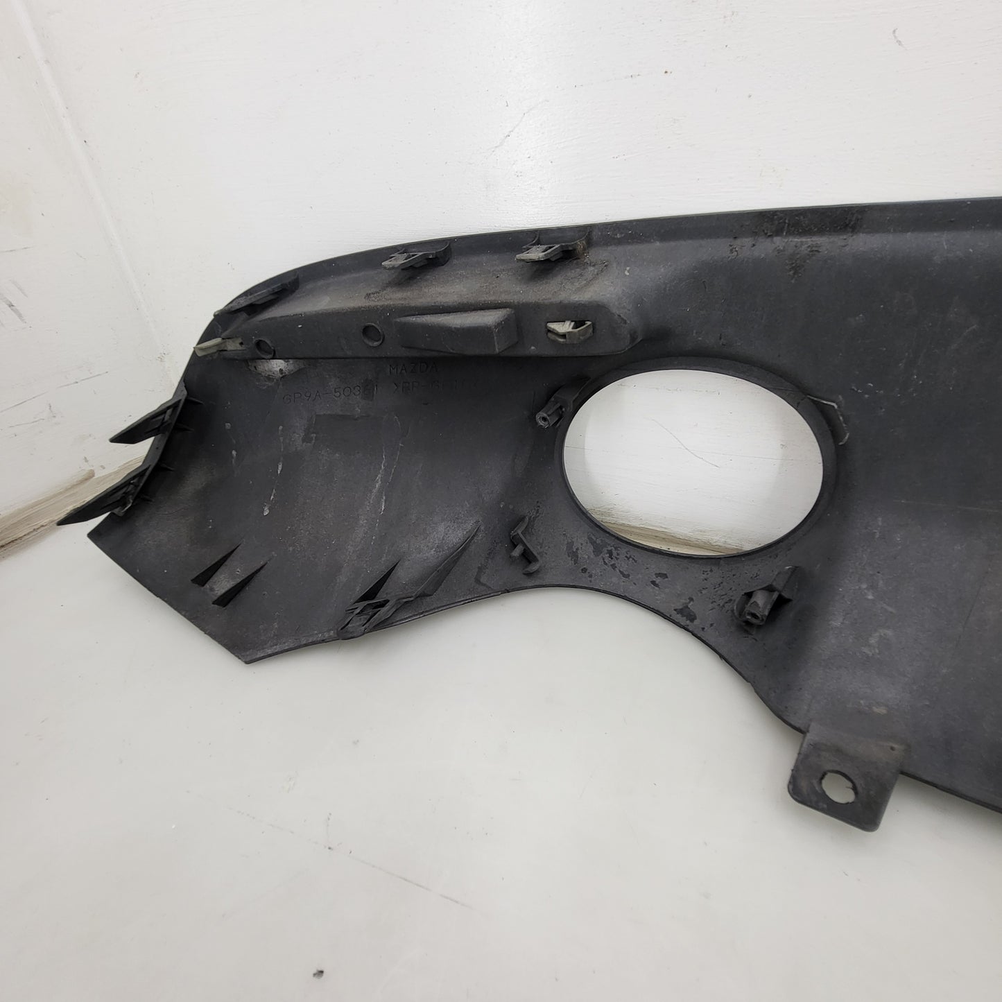 Mazdaspeed 6 OEM exhaust shrouds, painted *Titanium grey*