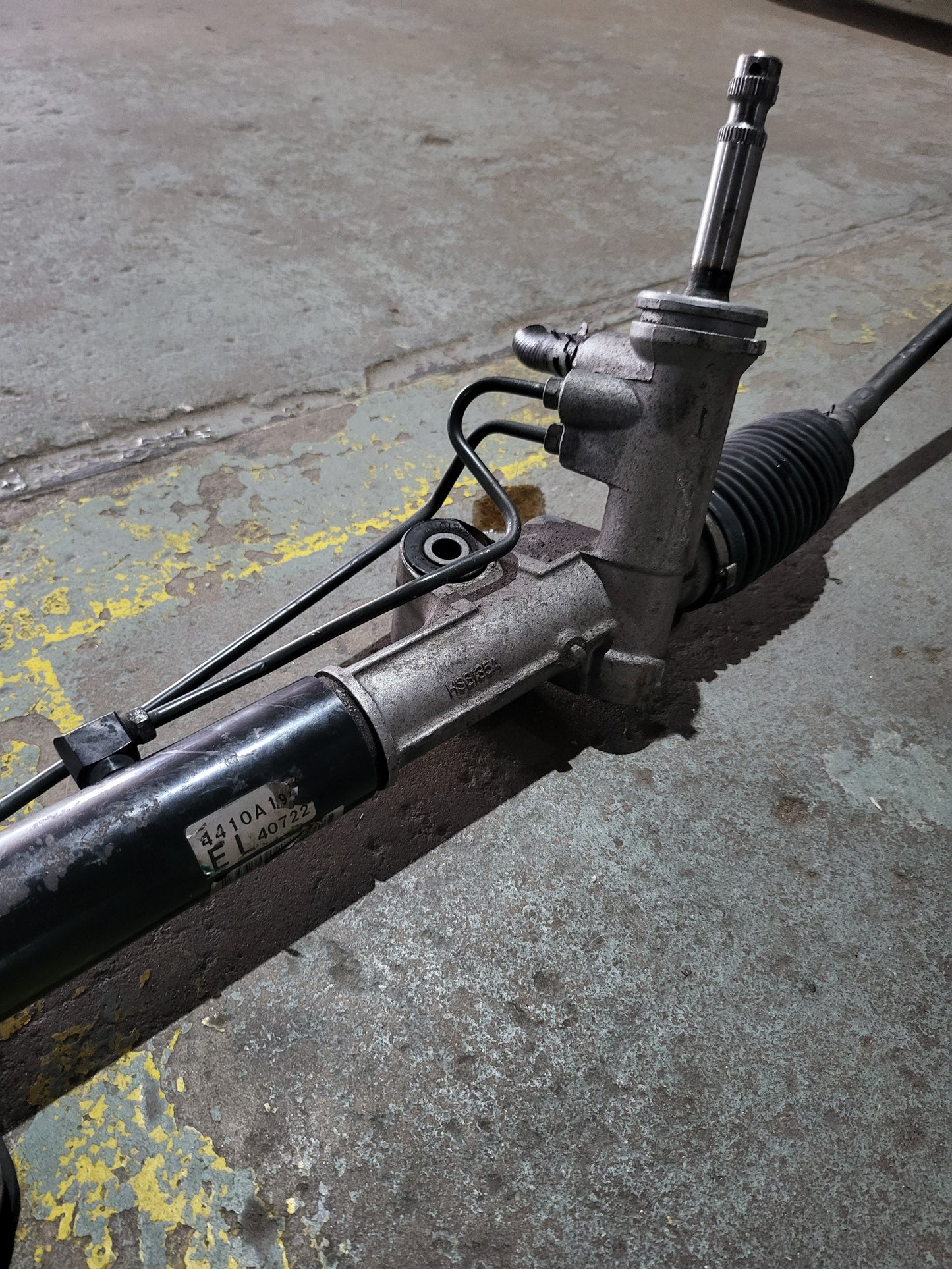 08-15 Mitsubishi Evolution Evo X OEM steering rack and pinion