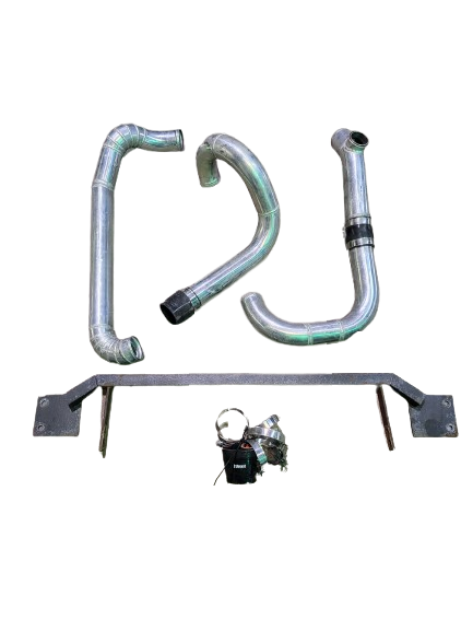 Mazdaspeed 3 gen 2 front mount intercooler piping and crash bar