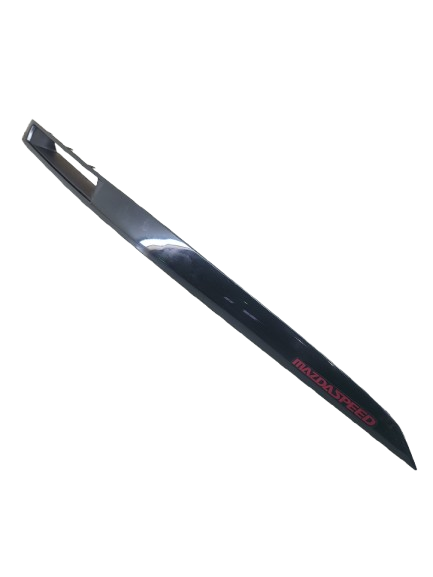Mazdaspeed 3 gen 1 OEM Dash trim clock bezel with red "mazdaspeed"