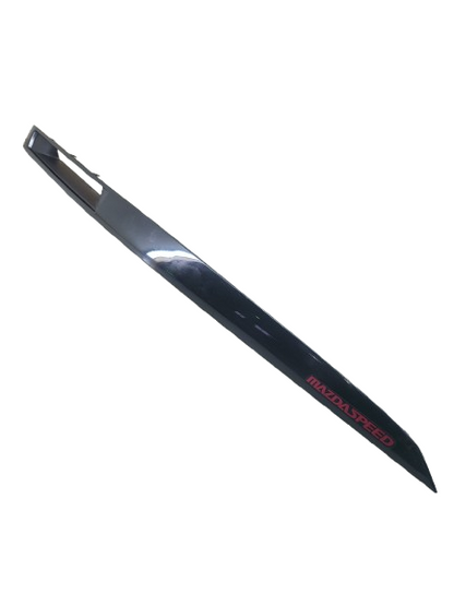 Mazdaspeed 3 gen 1 OEM Dash trim clock bezel with red "mazdaspeed"