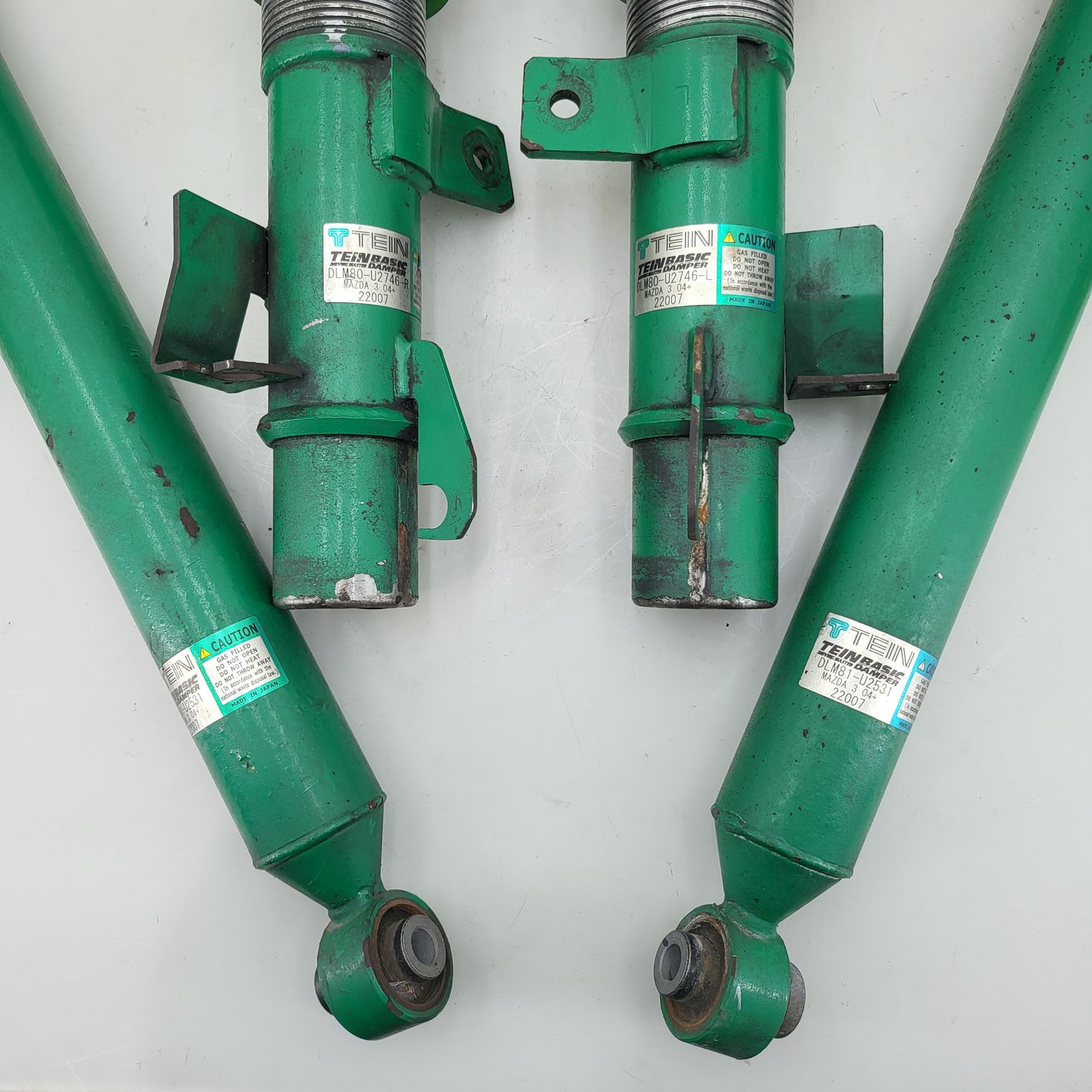 Mazdaspeed 3 07-09, 10-13 aftermarket Tein type basic coilovers