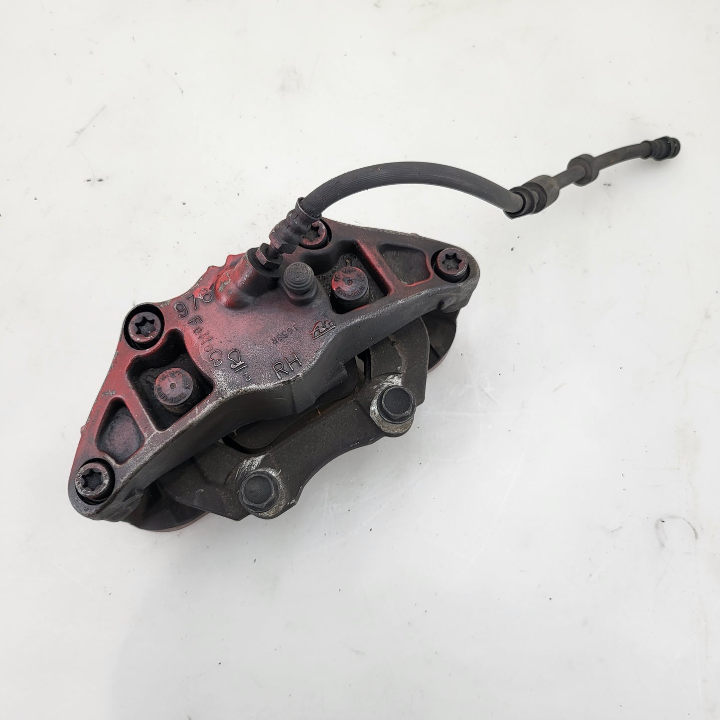 Mazdaspeed 3 gen 1 07-09 OEM passenger front caliper red