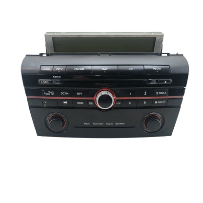 Mazdaspeed 3 gen 1 MS3 OEM black radio and display screen