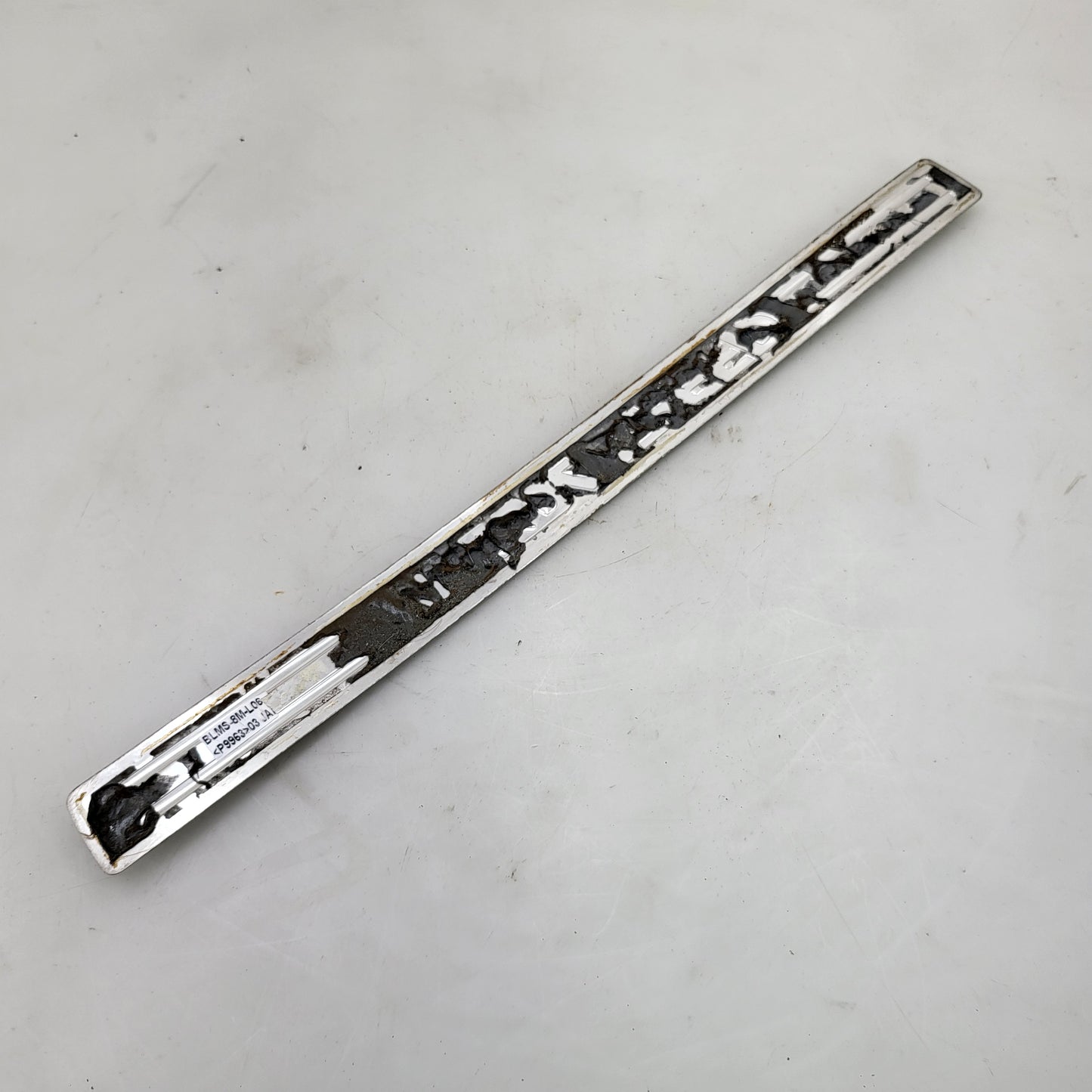OEM Mazdaspeed 3 gen 2 driver side front door scuff plate, kick panel trim