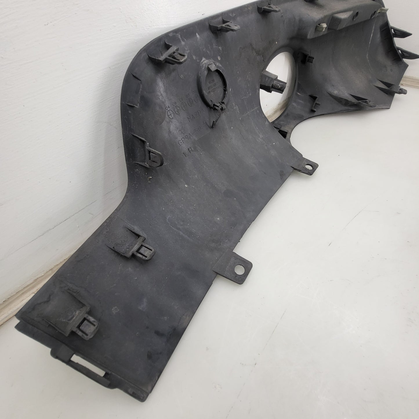 Mazdaspeed 6 OEM exhaust shrouds, painted *Titanium grey*