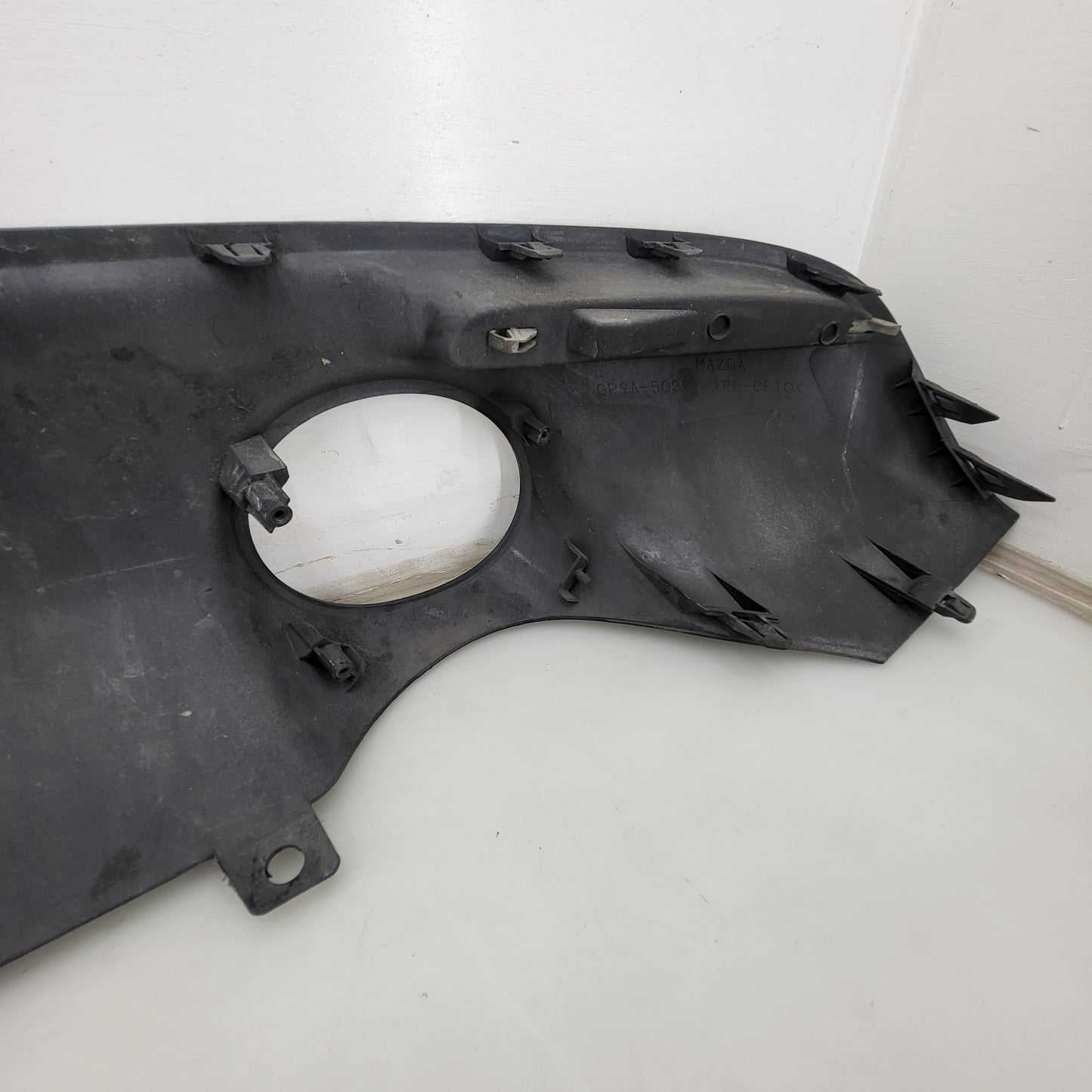 Mazdaspeed 6 OEM exhaust shrouds, painted *Titanium grey*