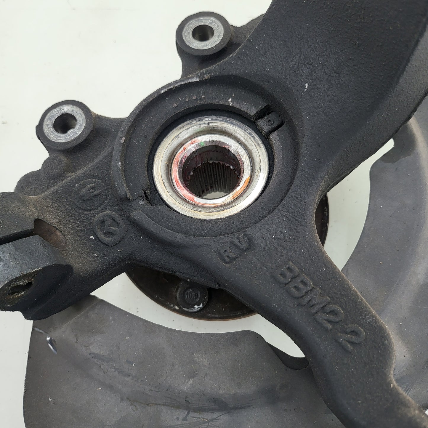 Mazdaspeed 3 gen 1, gen 2 OEM Passenger Right Front Spindle Hub knuckle