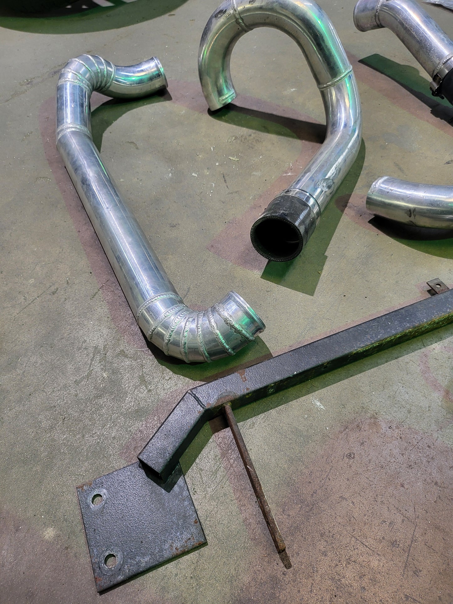 Mazdaspeed 3 gen 2 front mount intercooler piping and crash bar